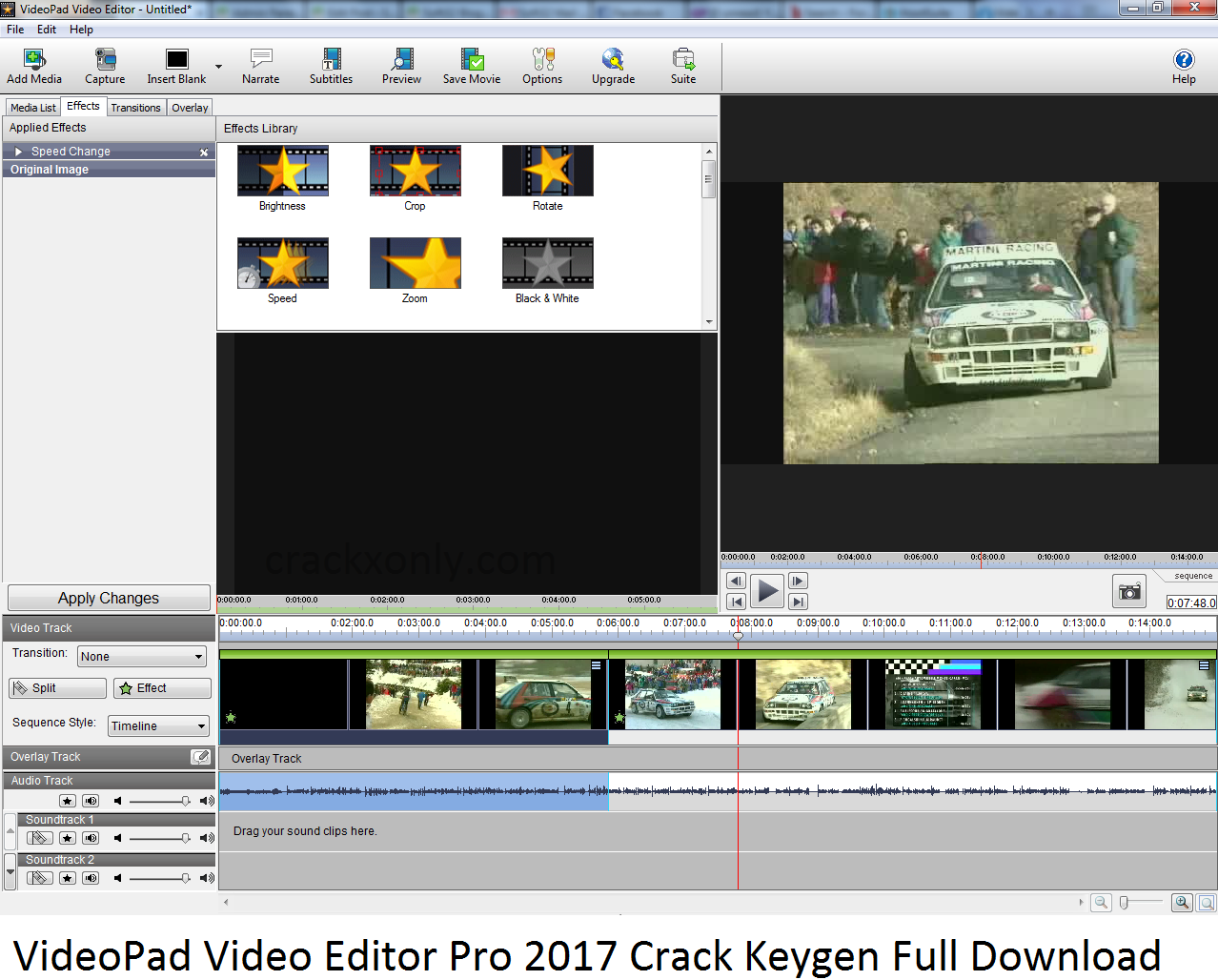 how to crack videopad video editor professional